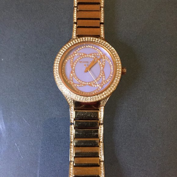 Michael Kors Women's Kerry Rose Gold Tone Watch - Picture 5 of 5